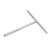 Rateau à crêpes inox